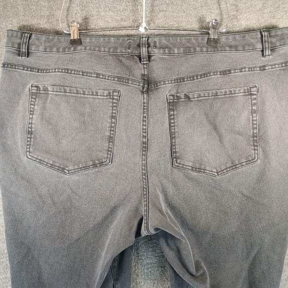 Lane Bryant Jeans Women 26 Capri Black Flex Magic Waistband High Rise Skinny - Picture 6 of 10